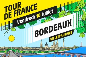 Tour de France - Bordeaux ville d'arrivée